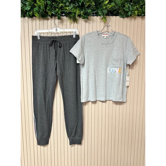 P.J. Salvage Top and Jogger Pajama Set Sz S - Picture 1 of 16
